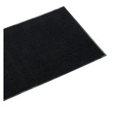 Crown Jasper Medium Traffic Scraper Mat 4' x 10', Black